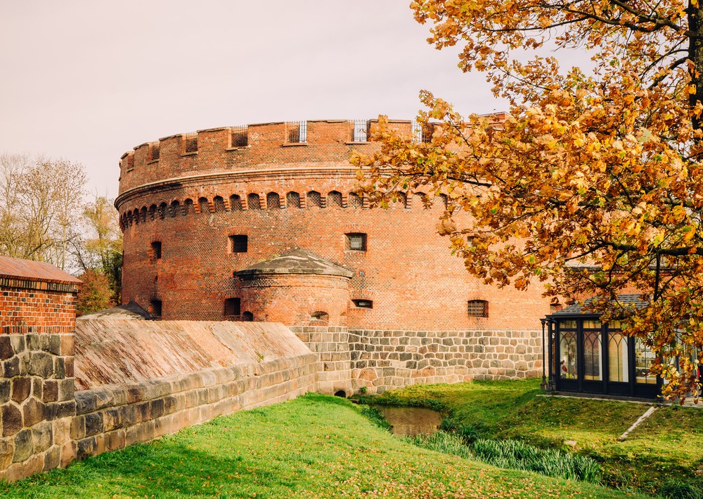 Kaliningrad - Dona,Tower,In,Kaliningrad.,It's,Now,The,Amber,Museum.,Autumn